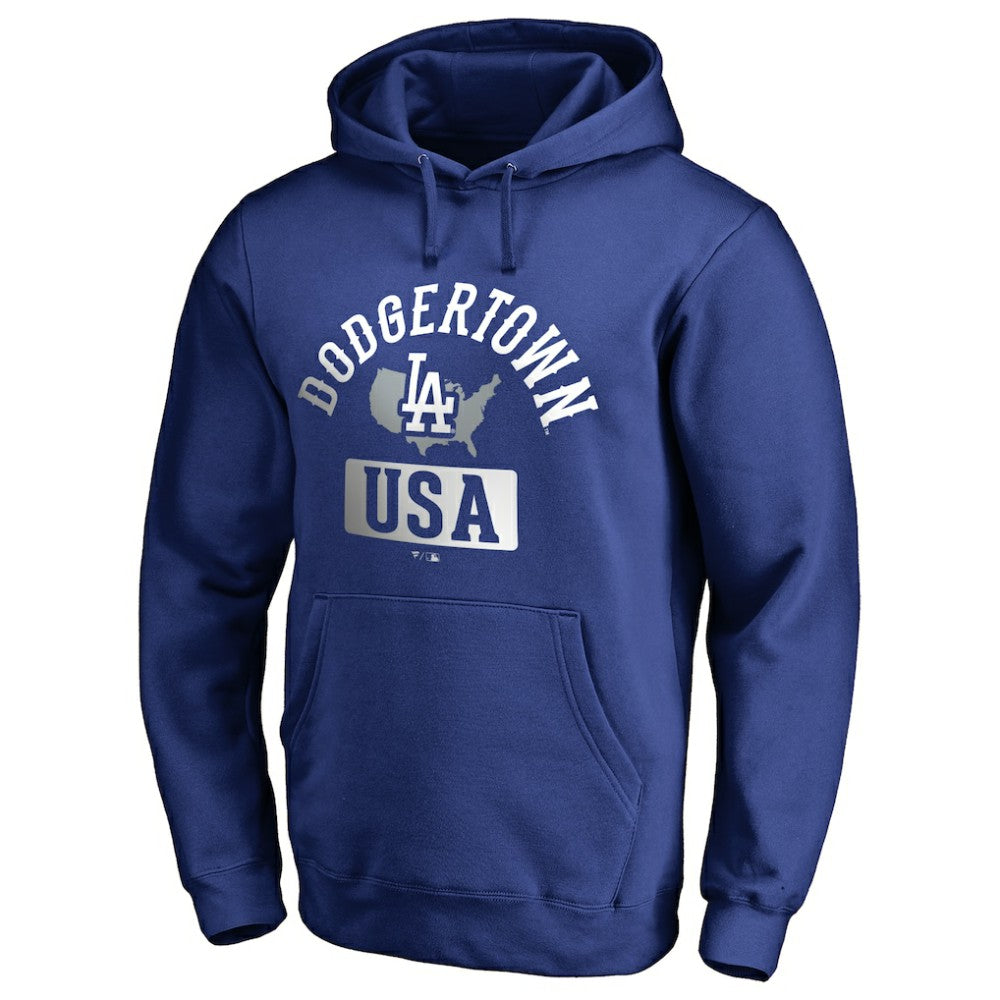 Los Angeles Dodgers Hometown Collection Dodgertown Pullover Hoodie - Royal Hoodies