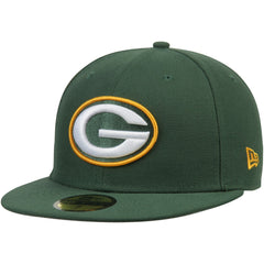 Green Bay Packers New Era Omaha 59FIFTY Fitted Hat - Green Hats