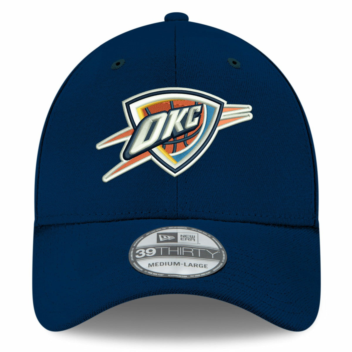 Oklahoma City Thunder Team Classic 39THIRTY Flex Hat Navy - New Era