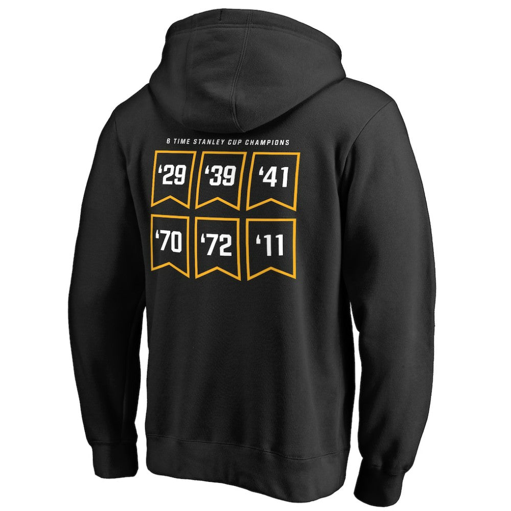 Boston Bruins Raise the Banner Pullover Hoodie - Black | US 2561165