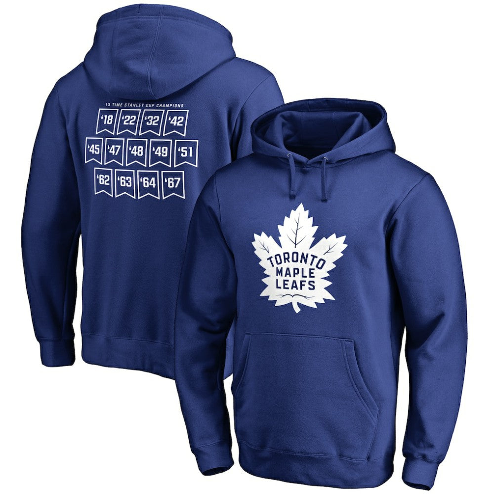 Toronto Maple Leafs Raise the Banner Pullover Hoodie - Royal | US 2561172