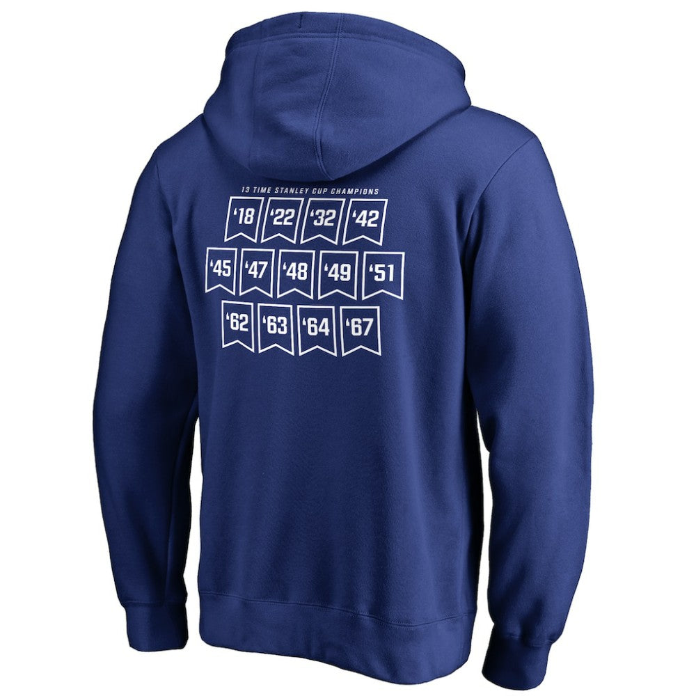 Toronto Maple Leafs Raise the Banner Pullover Hoodie - Royal | US 2561172