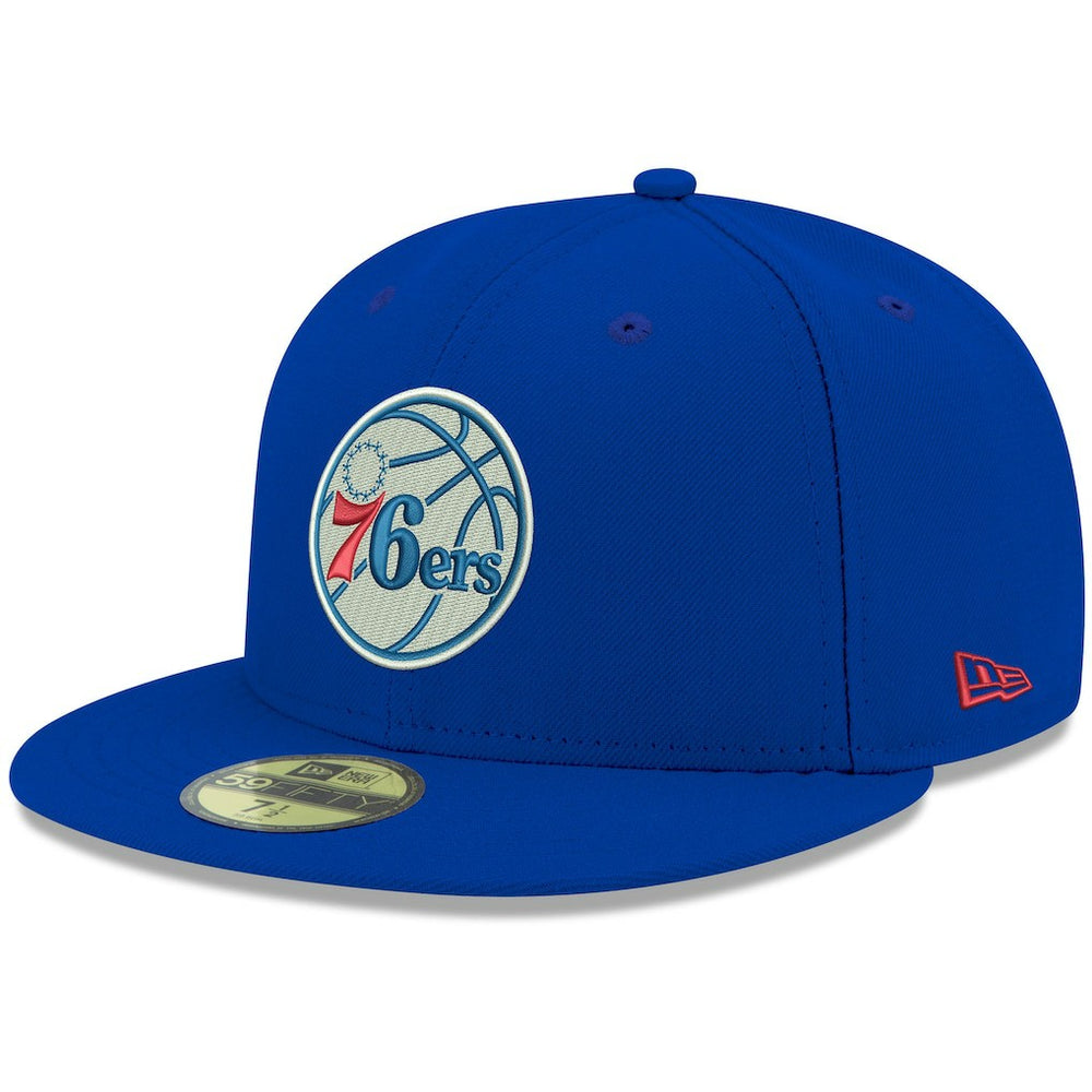 Philadelphia 76ers Team Color 59FIFTY Fitted Hat Royal - New Era