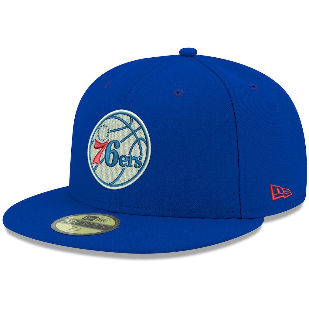Philadelphia 76ers Team Color 59FIFTY Fitted Hat Royal - New Era