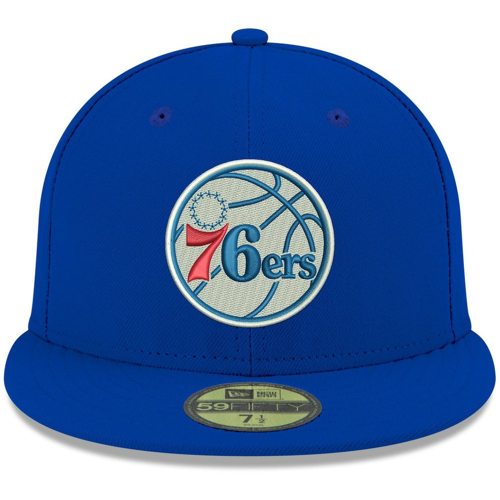 Philadelphia 76ers Team Color 59FIFTY Fitted Hat Royal - New Era