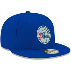 Philadelphia 76ers Team Color 59FIFTY Fitted Hat Royal - New Era