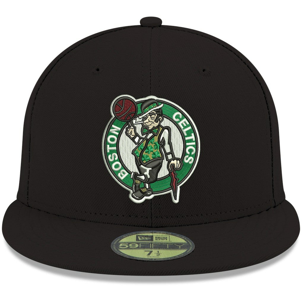 Boston Celtics Team Color 59FIFTY Fitted Hat Black - New Era