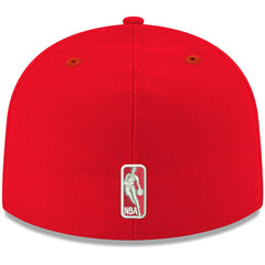 Atlanta Hawks Team Color 59FIFTY Fitted Hat Red - New Era