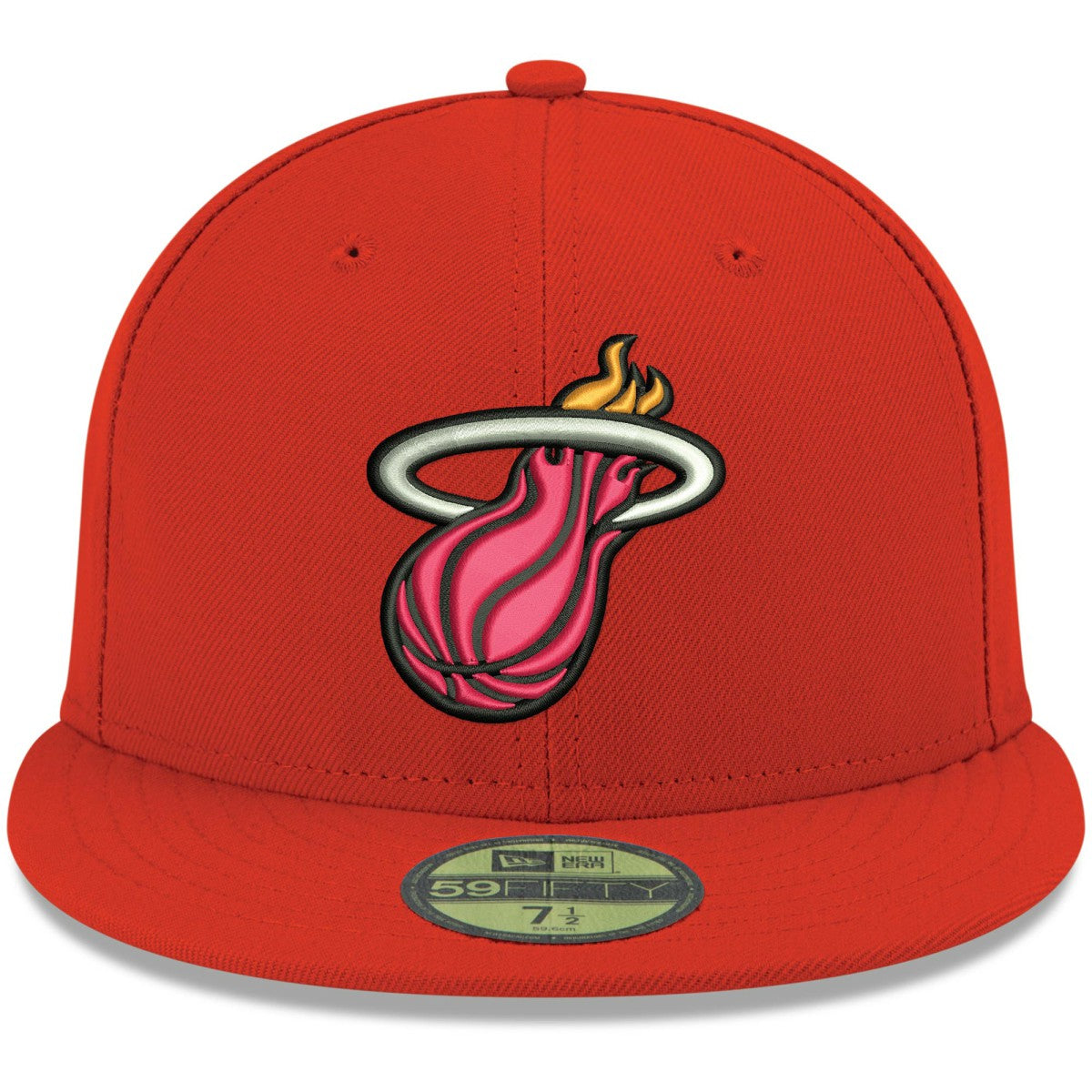 Miami Heat Team Color 59FIFTY Fitted Hat Red - New Era outlet