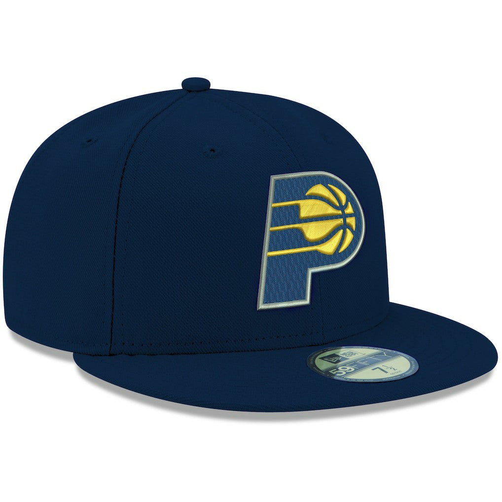 Indiana Pacers Team Color 59FIFTY Fitted Hat Navy - New Era