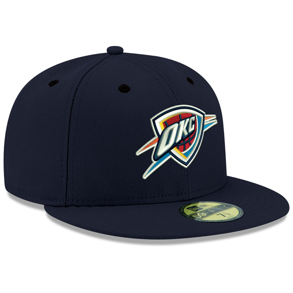 Oklahoma City Thunder Team Color 59FIFTY Fitted Hat Navy - New Era