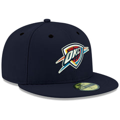Oklahoma City Thunder Team Color 59FIFTY Fitted Hat Navy - New Era