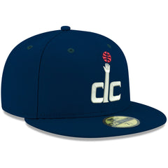 Washington Wizards Team Color 59FIFTY Fitted Hat Navy - New Era