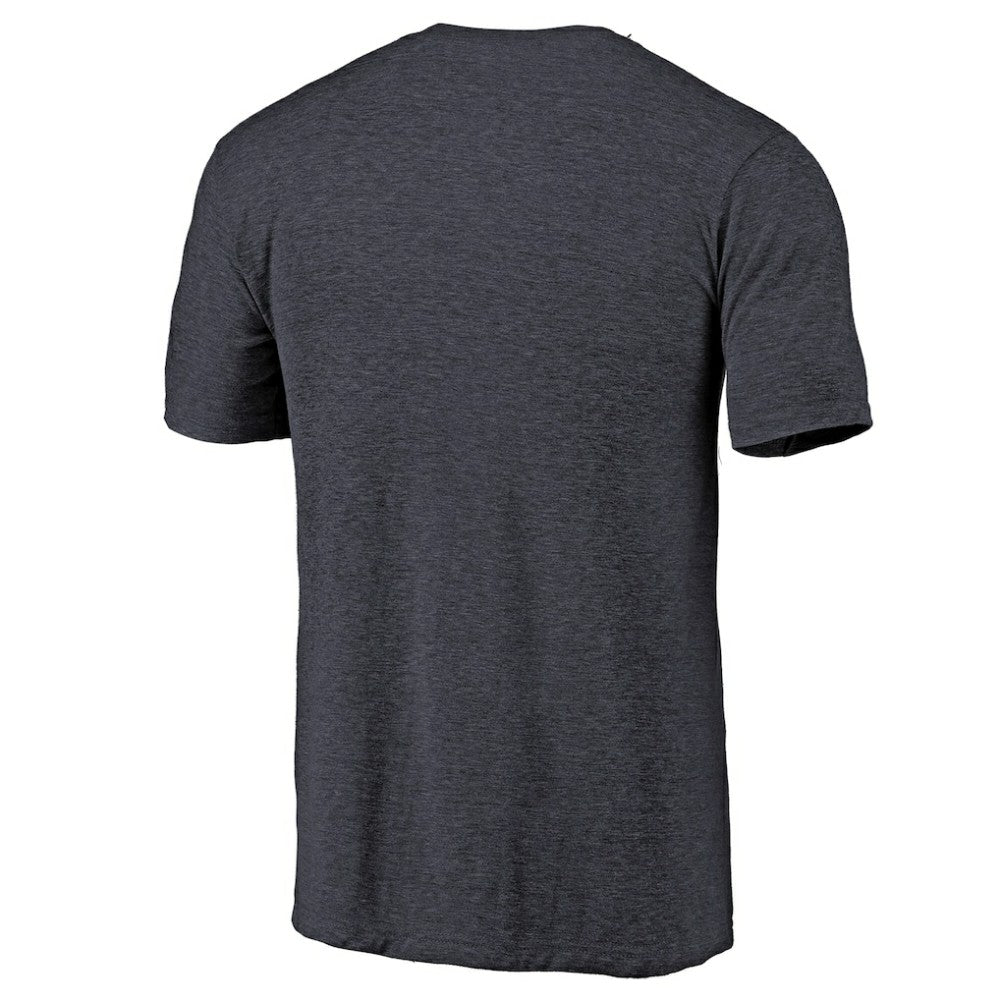 Colorado Avalanche Distressed Team Primary Logo Tri-Blend T-Shirt - Navy | US 2578574