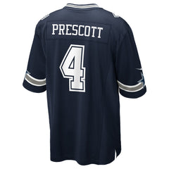 Dak Prescott Dallas Cowboys Youth Game Jersey - Navy Jerseys