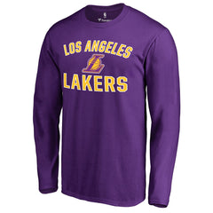 Los Angeles Lakers Victory Arch Long Sleeve T-Shirt Purple outlet