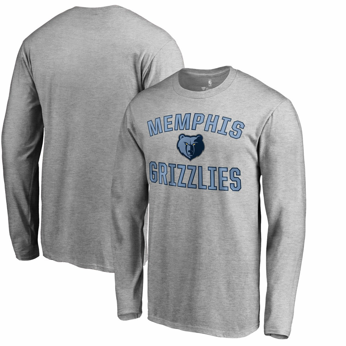 Memphis Grizzlies Victory Arch Long Sleeve T-Shirt Ash outlet