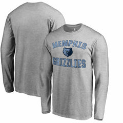 Memphis Grizzlies Victory Arch Long Sleeve T-Shirt Ash outlet