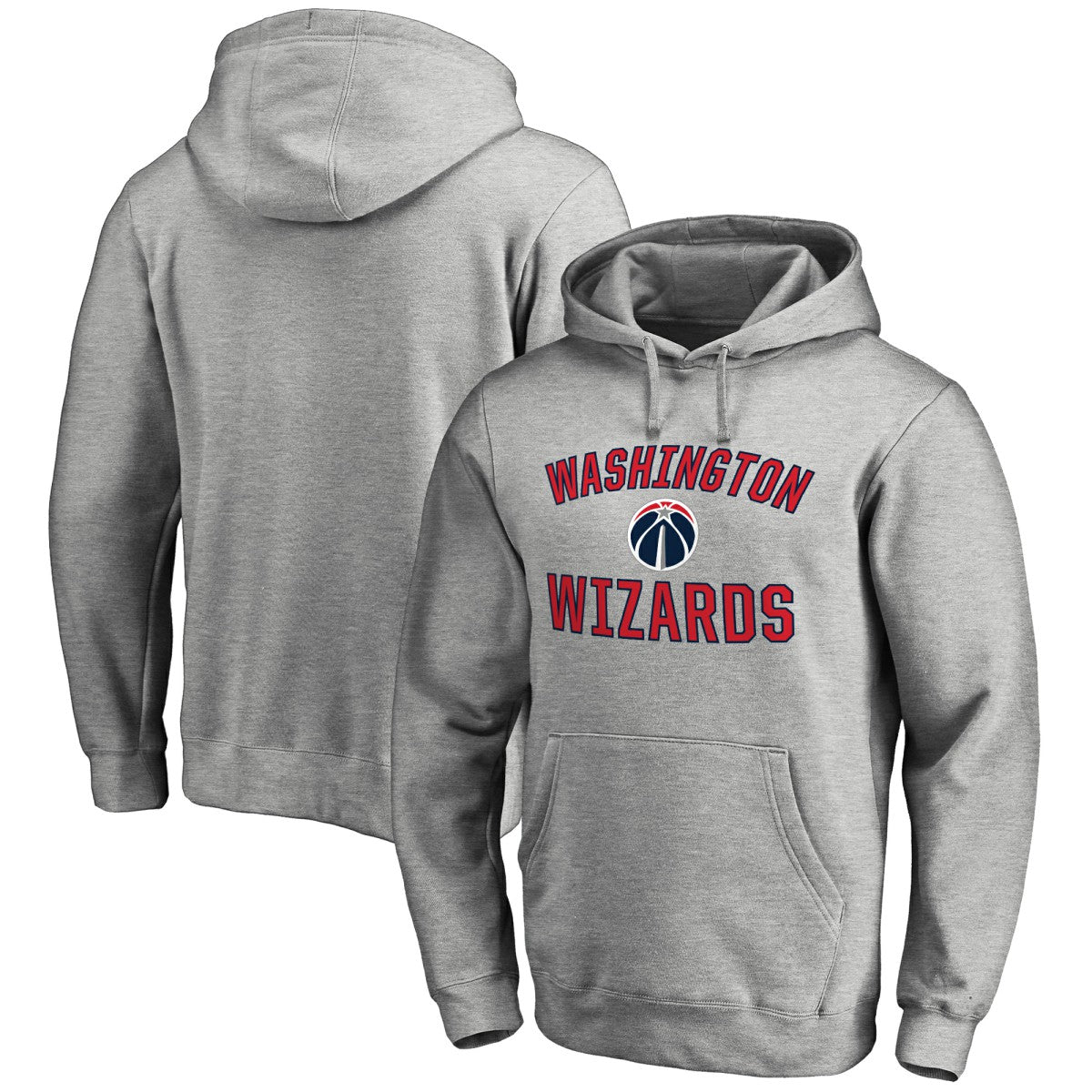 Washington Wizards Victory Arch Pullover Hoodie Ash outlet