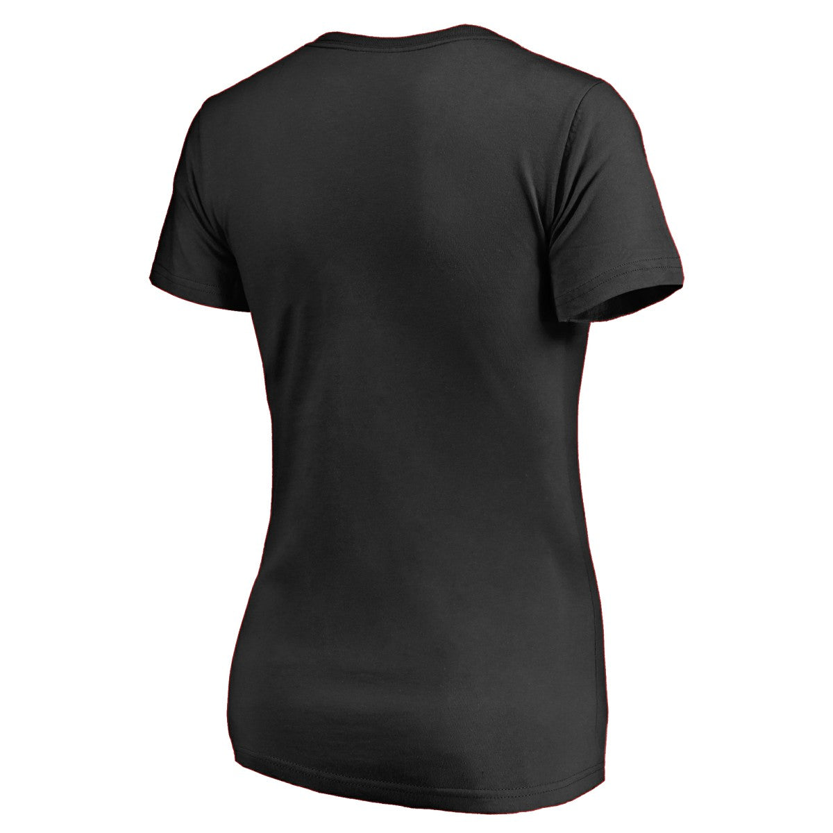 San Antonio Spurs Women's Primary Logo V-Neck T-Shirt Black