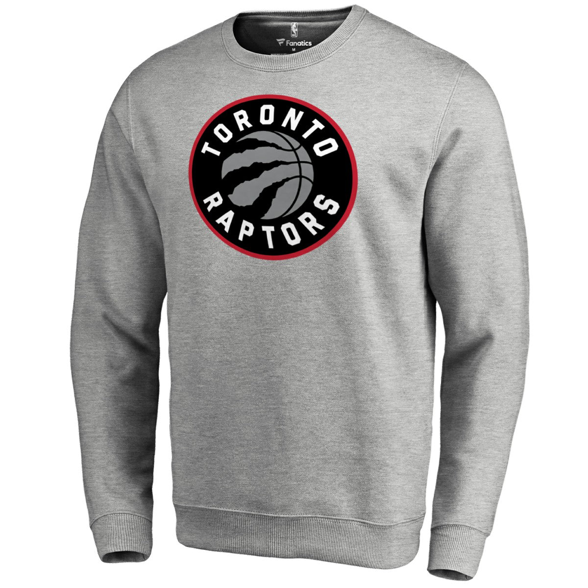 Toronto Raptors Primary Logo Sweatshirt Heathered Gray outlet