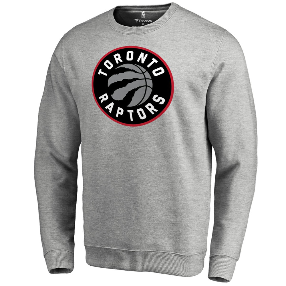 Toronto Raptors Primary Logo Sweatshirt Heathered Gray outlet