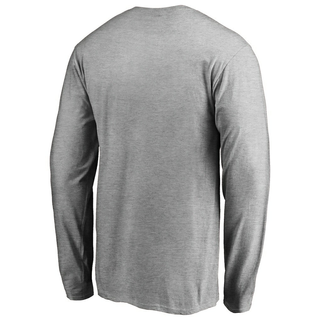 Houston Rockets Primary Logo Long Sleeve T-Shirt Heather Gray