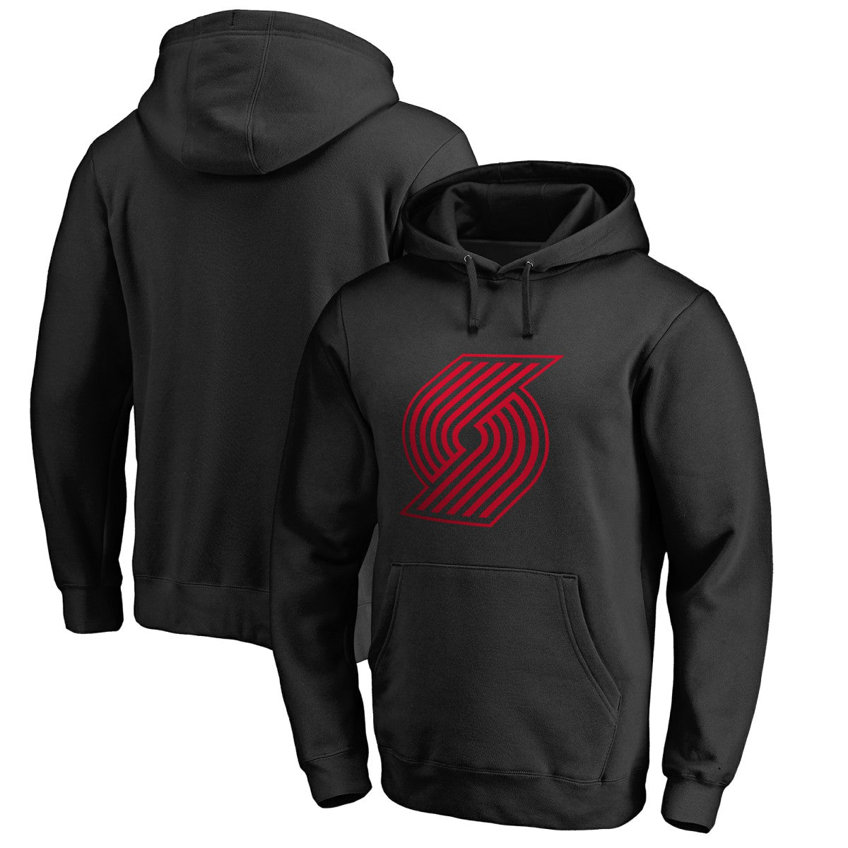Portland Trail Blazers Taylor Pullover Hoodie Black