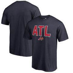 Atlanta Braves ATL Hometown T-Shirt - Navy T-shirts