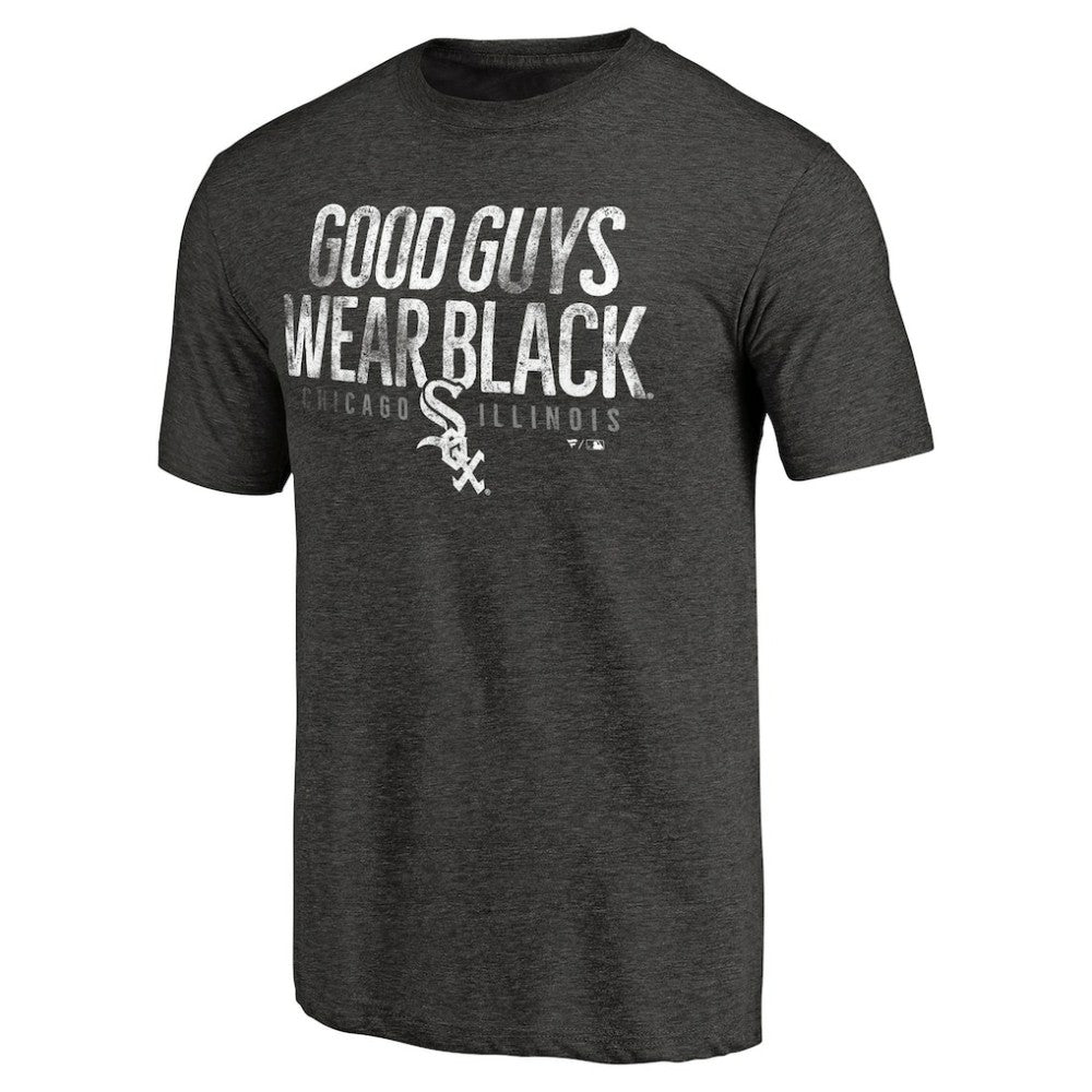 Chicago White Sox Good Guys Hometown Tri-Blend T-Shirt - Black T-shirts