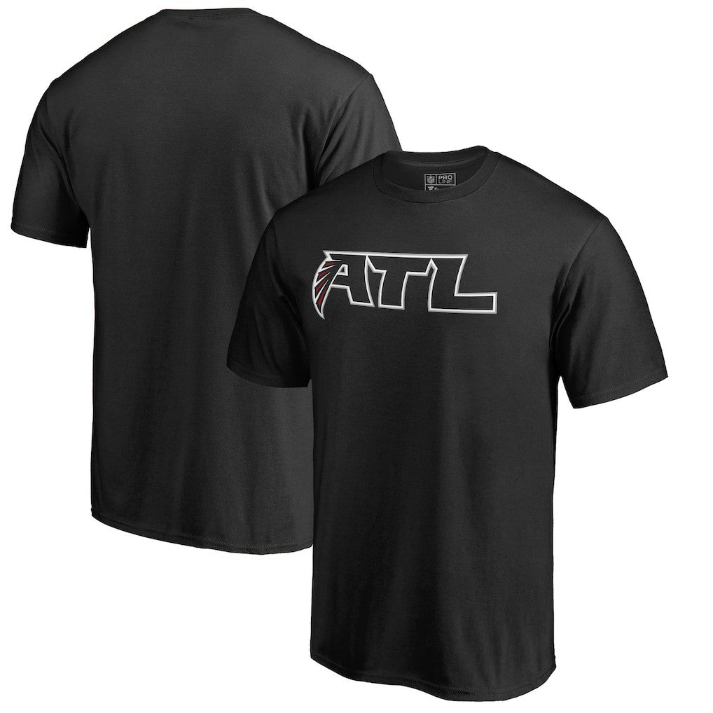 Atlanta Falcons Alternate Logo T-Shirt - Black T-shirts