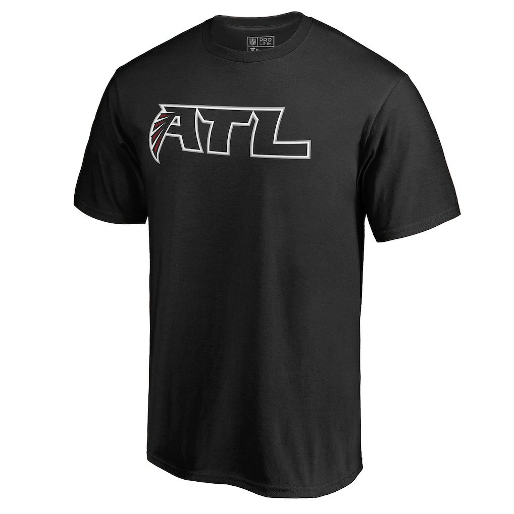 Atlanta Falcons Alternate Logo T-Shirt - Black T-shirts