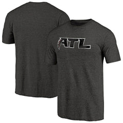 Atlanta Falcons Alternate Logo Tri-Blend T-Shirt - Black T-shirts