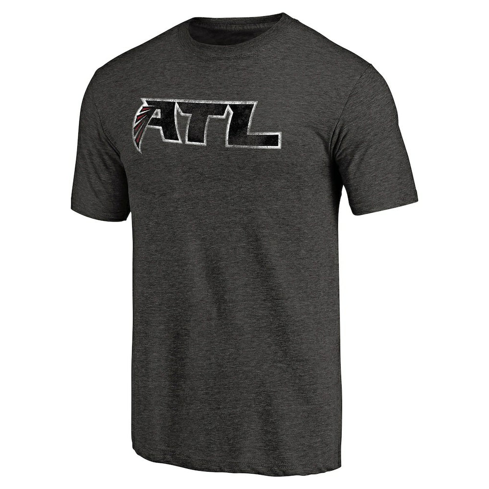 Atlanta Falcons Alternate Logo Tri-Blend T-Shirt - Black T-shirts