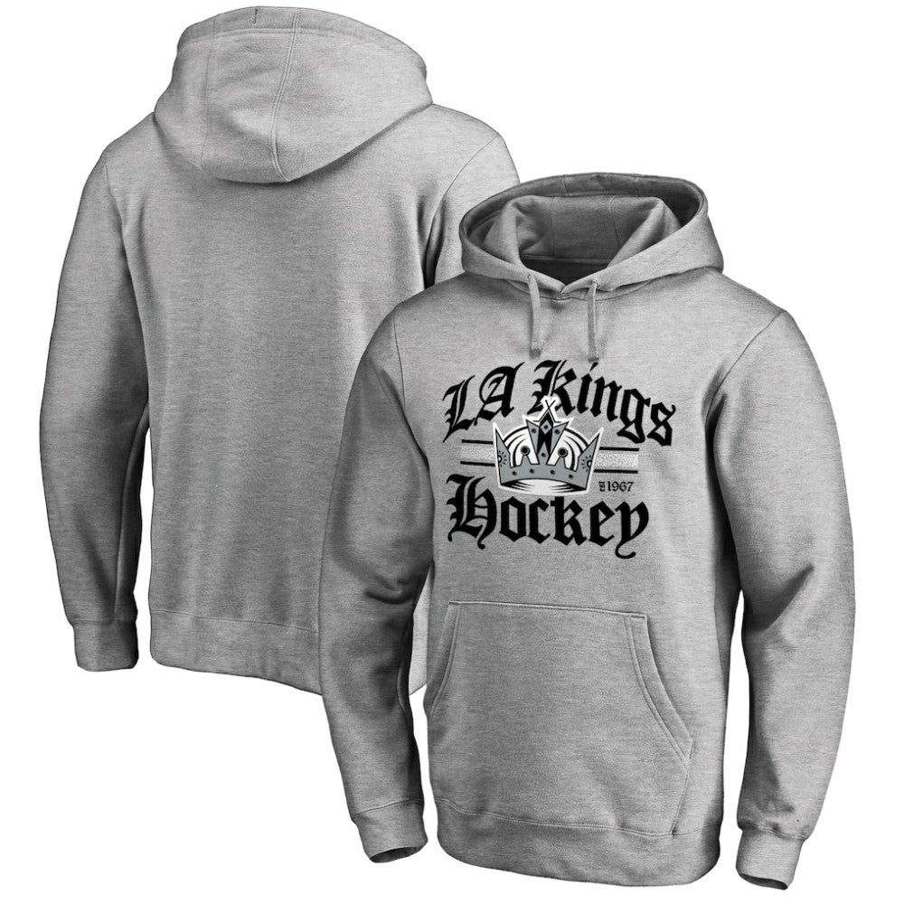 Los Angeles Kings Hometown Collection The Crown Pullover Hoodie - Ash | US 2606884