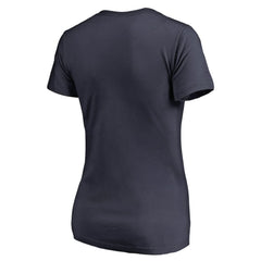 Nashville Predators Women's Hometown Collection Smashville V-Neck T-Shirt - Navy | US 2606940