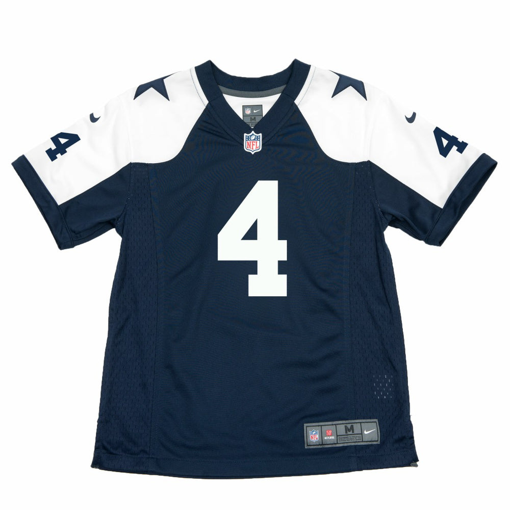 Dak Prescott Dallas Cowboys Youth Throwback Game Jersey - Navy Jerseys