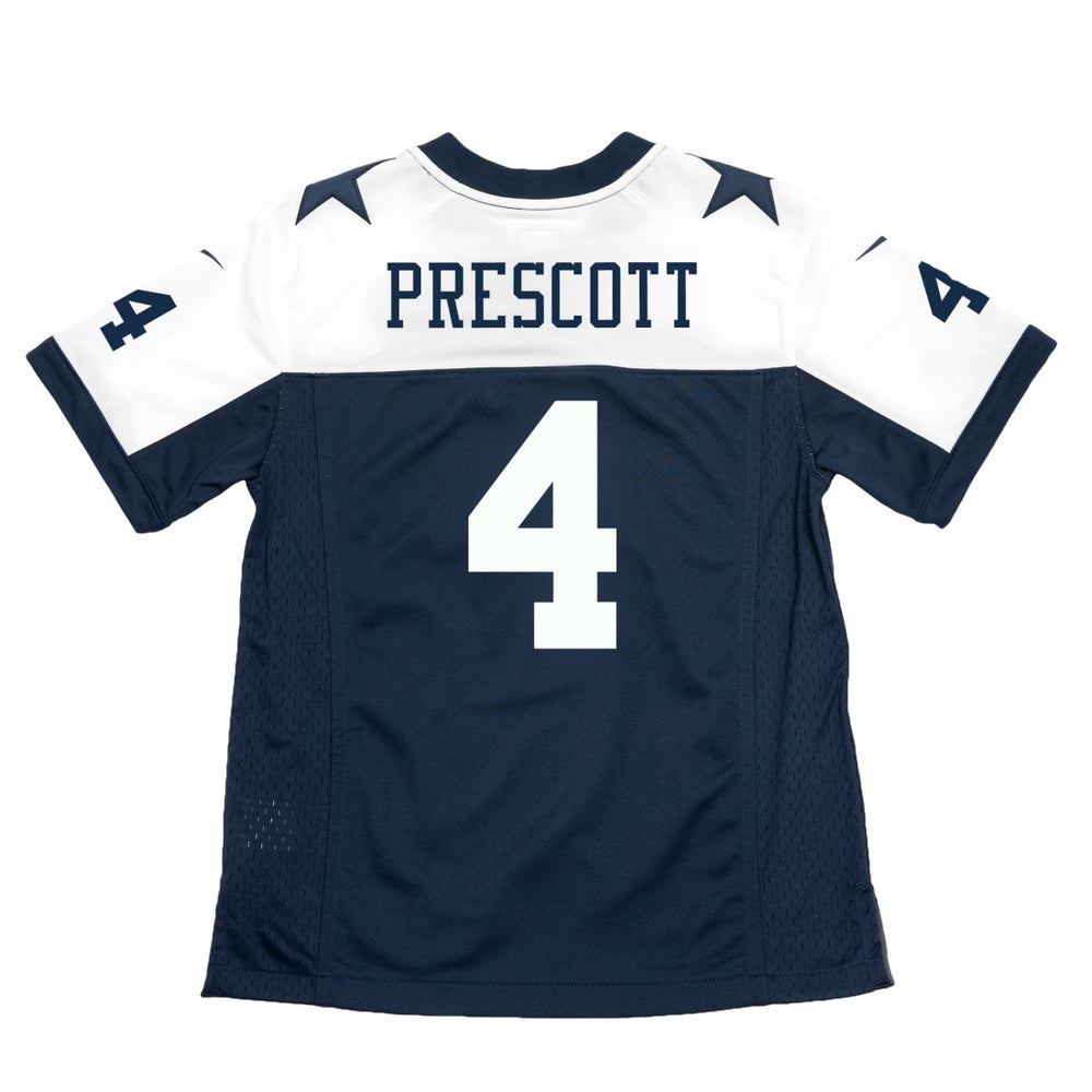Dak Prescott Dallas Cowboys Youth Throwback Game Jersey - Navy Jerseys
