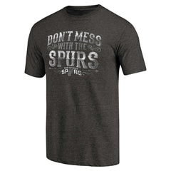 San Antonio Spurs Hometown Collection Step Back Tri-Blend T-Shirt Black