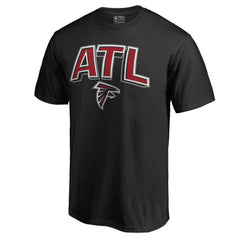 Atlanta Falcons Hometown Collection ATL T-Shirt - Black T-shirts
