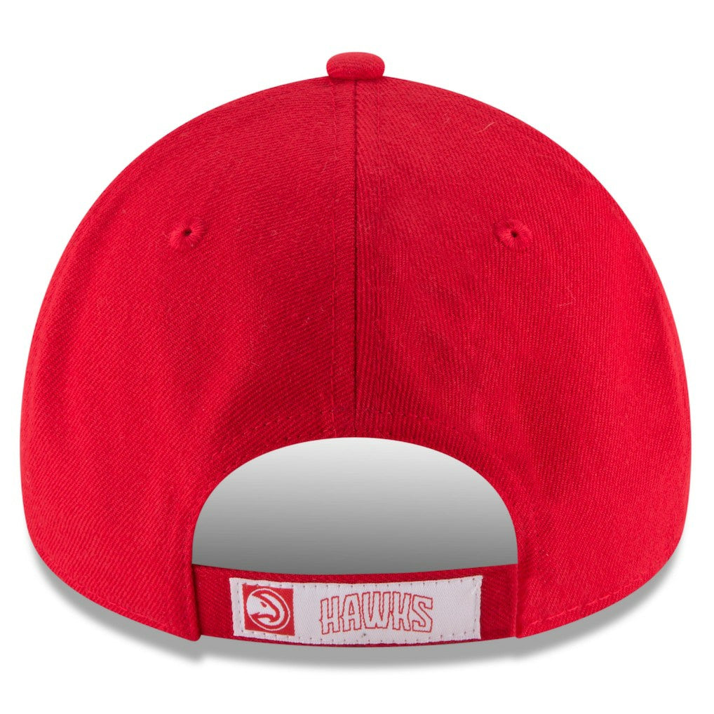 Atlanta Hawks Team Color 9FORTY Adjustable Hat Red - New Era
