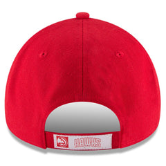 Atlanta Hawks Team Color 9FORTY Adjustable Hat Red - New Era