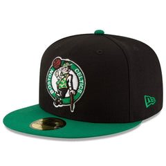 Boston Celtics Team Color 2Tone 59FIFTY Fitted Hat Black/Green - New Era