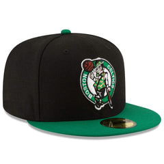 Boston Celtics Team Color 2Tone 59FIFTY Fitted Hat Black/Green - New Era