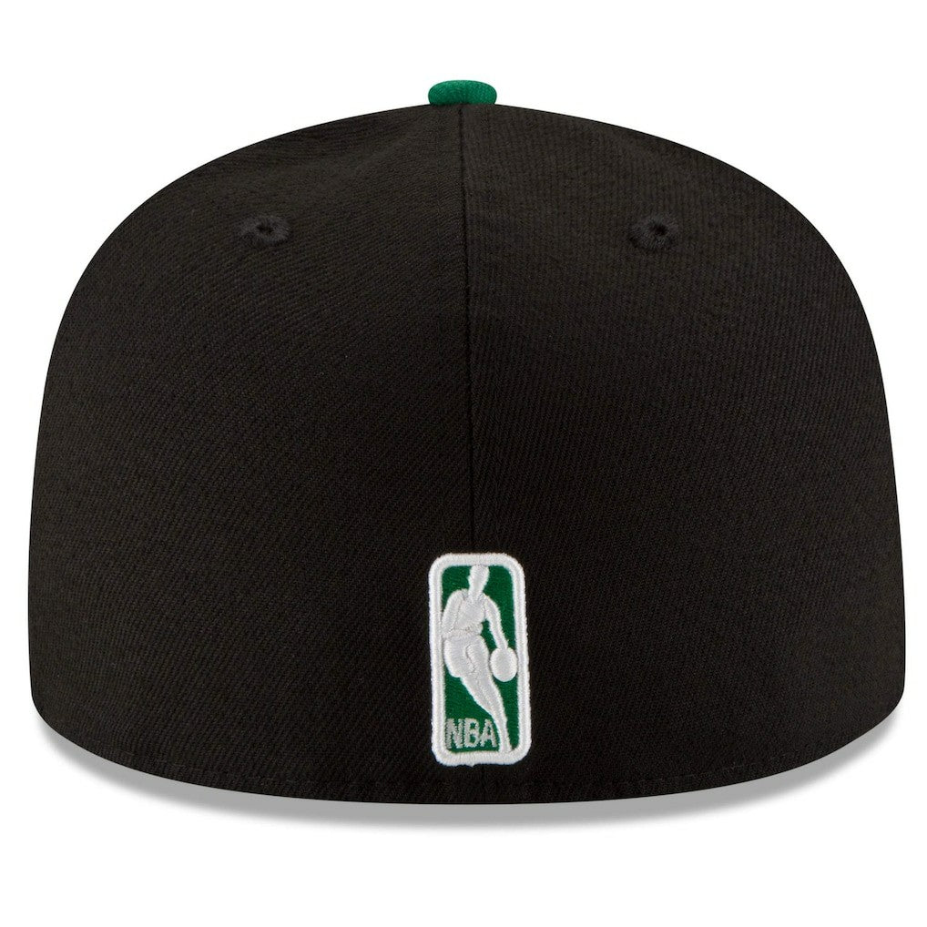 Boston Celtics Team Color 2Tone 59FIFTY Fitted Hat Black/Green - New Era