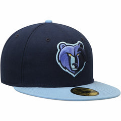 Memphis Grizzlies Team Color 2Tone 59FIFTY Fitted Hat Navy/Light Blue - New Era