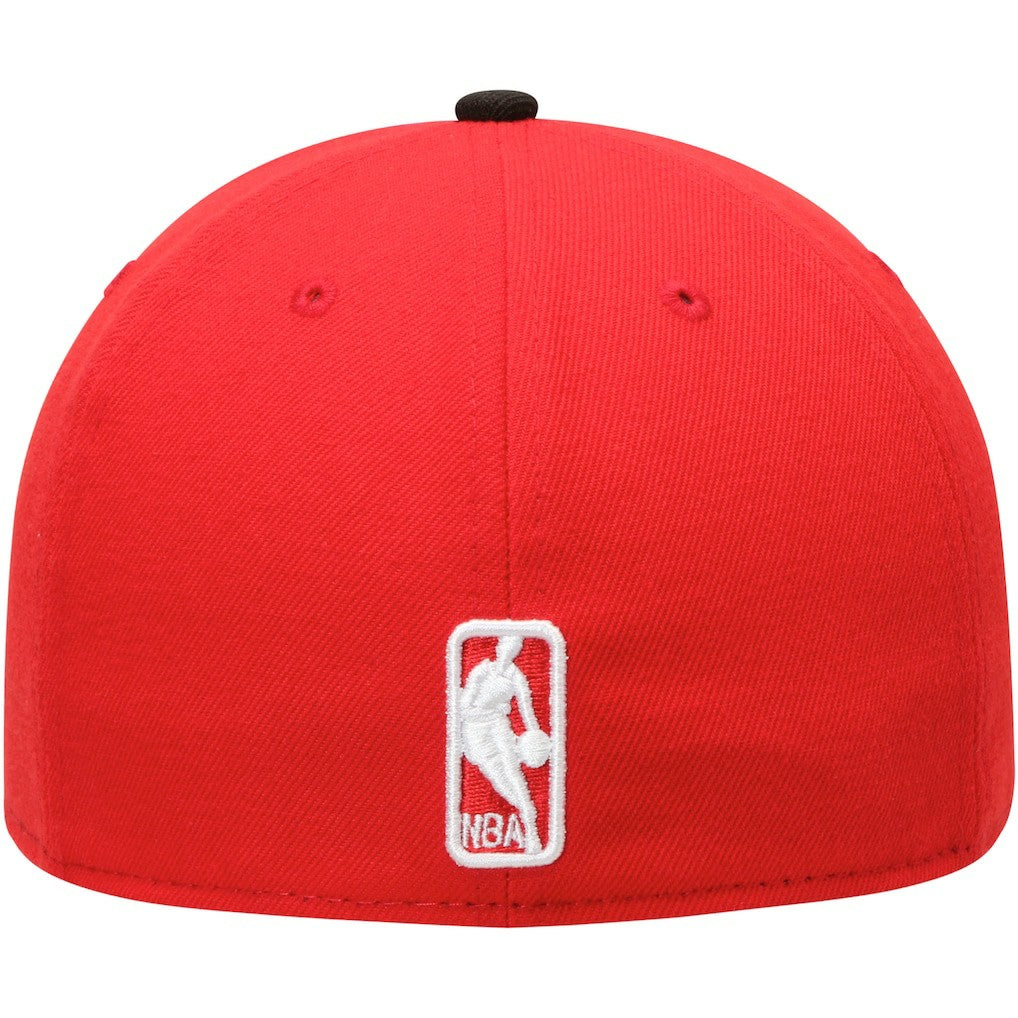 Atlanta Hawks Team Color 2Tone 59FIFTY Fitted Hat Red/Black - New Era