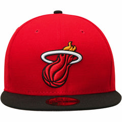 Miami Heat Team Color 2Tone 59FIFTY Fitted Hat Red/Black - New Era outlet