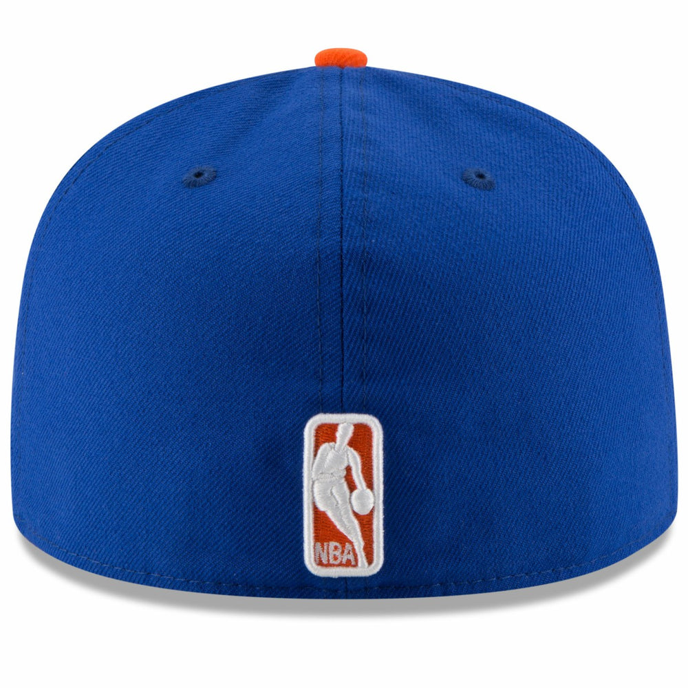 New York Knicks Team Color 2Tone 59FIFTY Fitted Hat Royal/Orange - New Era
