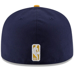 Indiana Pacers Team Color 2Tone 59FIFTY Fitted Hat Navy/Yellow - New Era